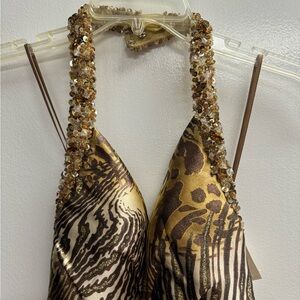 Faviana Couture gown.